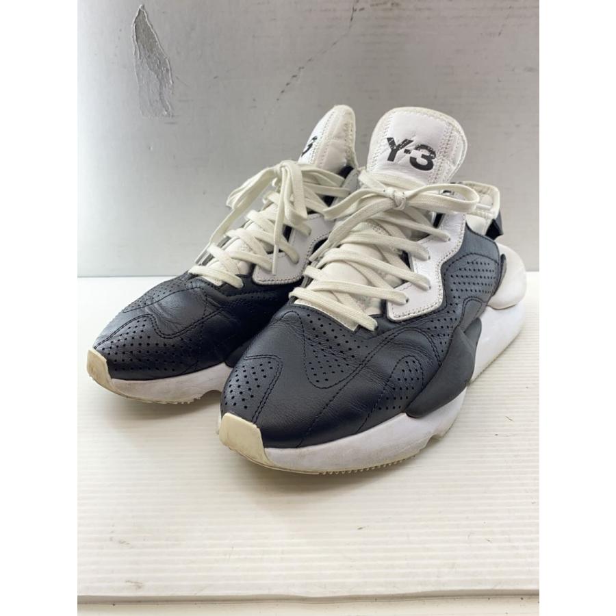 Y-3◇KAIWA/ローカットスニーカー/26.5cm/BLK/レザー/EH1398