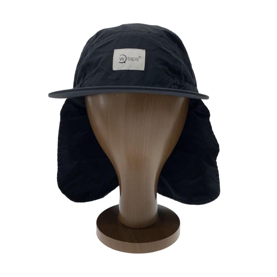 WTAPS◇キャップ/--/ナイロン/BLK/無地/メンズ/212HCDT-HT13