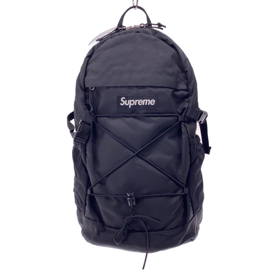 Supreme◇プリントロゴ擦れアリ/リュック/--/BLK/プリント/16SS BOX