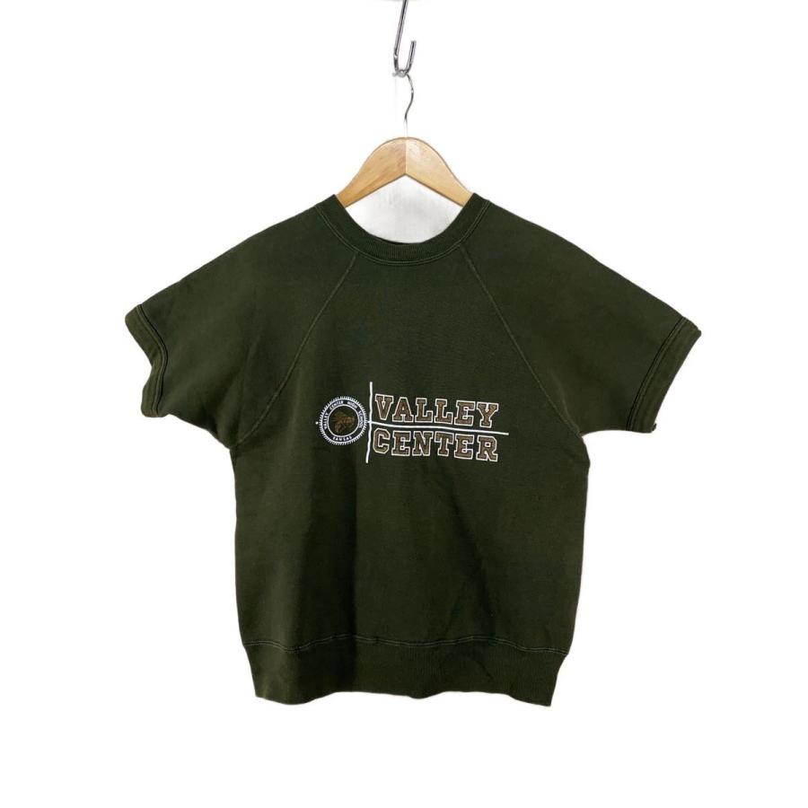 Champion◇60s/ランタグ/状態良/半袖スウェット/M/コットン/GRN
