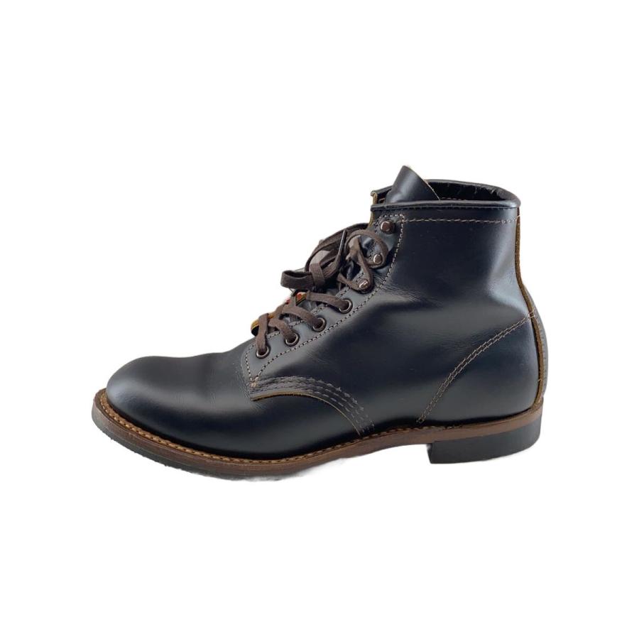 RED WING◇BECKMAN FLATBOX/ベックマンフラットボックス/25.5cm/BLK 
