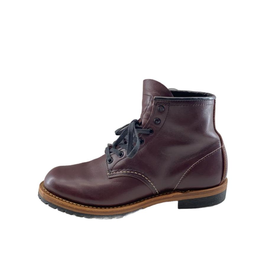 RED WING◇ブラックチェリー/レースアップブーツ/25.5cm/BRW/9411 