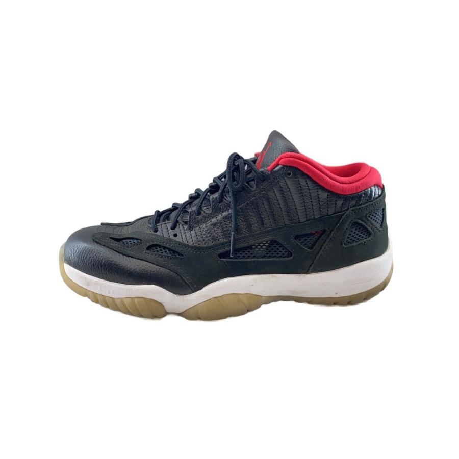 NIKE◇AIR JORDAN 11 LOW IE_エアジョーダン ロー IE/28cm/BLK/レザー