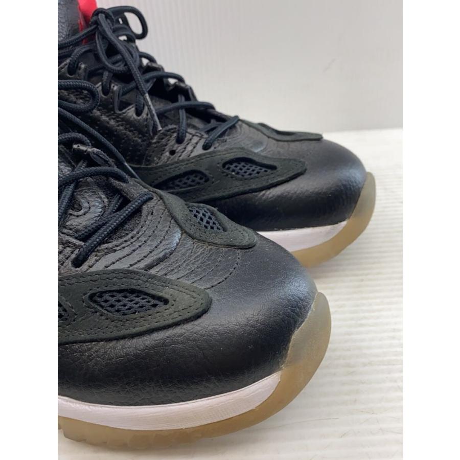 NIKE◇AIR JORDAN 11 LOW IE_エアジョーダン ロー IE/28cm/BLK/レザー