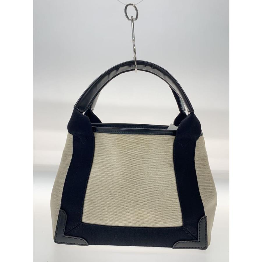 BALENCIAGA◆トートバッグ/キャンバス/WHT/無地/390346.1081.U.528147_2