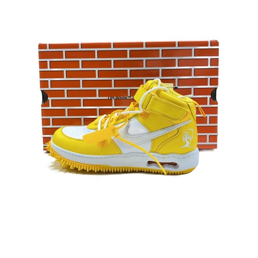 【新品】Off-White × Air Force 1 27cm NIKE◇OFF-WHITE X AIR FORCE 1 MID_オフホワイト エアフォース ミッド