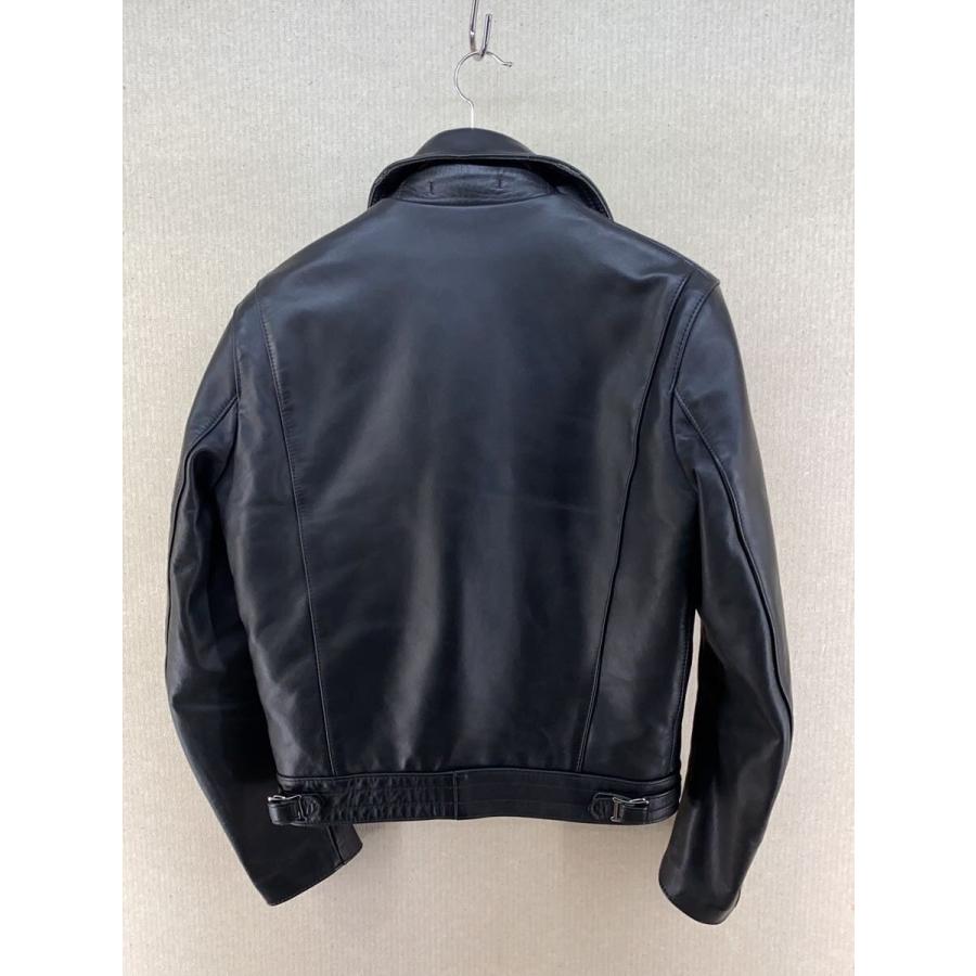 Lewis Leathers 38 ルイスレザー サイクロン ダブルライダース Lewis Leathers◇Cyclone/ダブルライダースジャケット/38/レザー/BLK