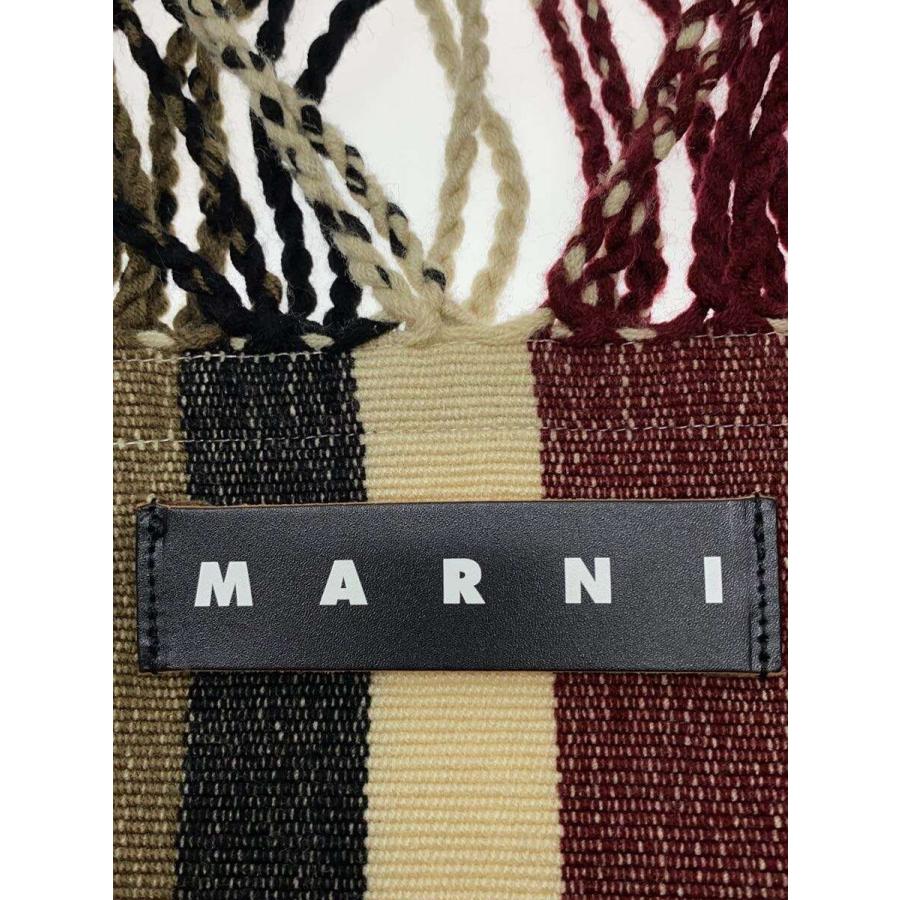 MARNI◇ハンモックバッグ/コットン/マルチカラー/ストライプ