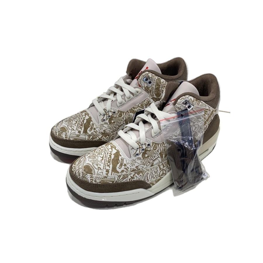 NIKE◇ハイカットスニーカー/28cm/WHT/JA1369-001/Air Jordan 3 Retro