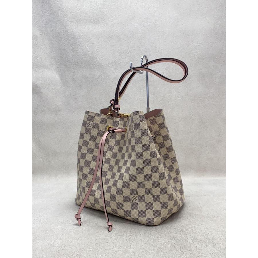 LOUIS VUITTON◆ネオ・ノエ_ダミエ・アズール_WHT_オードローズ/PVC/ホワイト/N40152｜ssol-shopping｜02