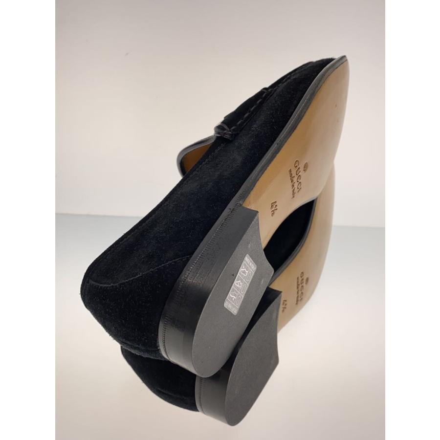 GUCCI◇ホースビットローファー/23cm/BLK/スウェード/367762 GUCCI◇ホースビットローファー/23cm/BLK/スウェード/367762