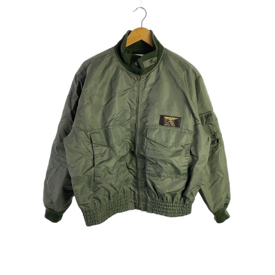 Backers◇g8フライトジャケット/46/ナイロン/KHK/mil-s-1842