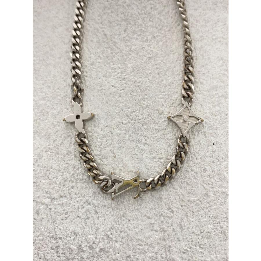LOUIS VUITTON◇ネックレス/--/SLV/トップ有/メンズ/M01490 : セカンド