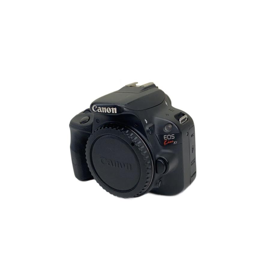 186000 現状品 Canon キヤノン デジタル一眼　本体のみ DS126441  ブラック [250612HM070088] CANON◇一眼レフデジタルカメラ/DS126441/EOS Kiss X7 : セカンド