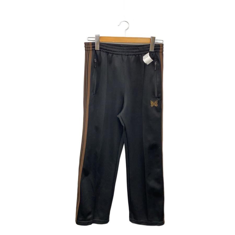 Needles × EDIFICE 別注 トラックパンツ ストレート ベロア Needles - needles ニードルス edifice別注 トラックパンツ ベロア 黒