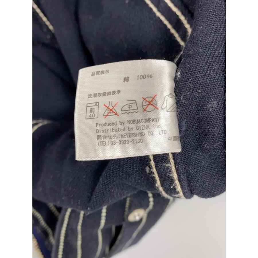 VANSON◇オールインワン/L/コットン/NVY/ストライプ : セカンド