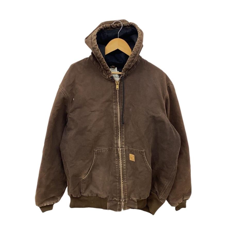 Carhartt◇ジャケット/XL/コットン/BRW/J130 MDT/アクティブジャケット