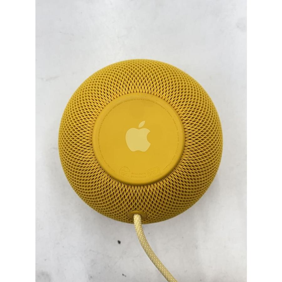 Apple◇Bluetoothスピーカー HomePod mini MJ2E3J/A A2374 [イエロー