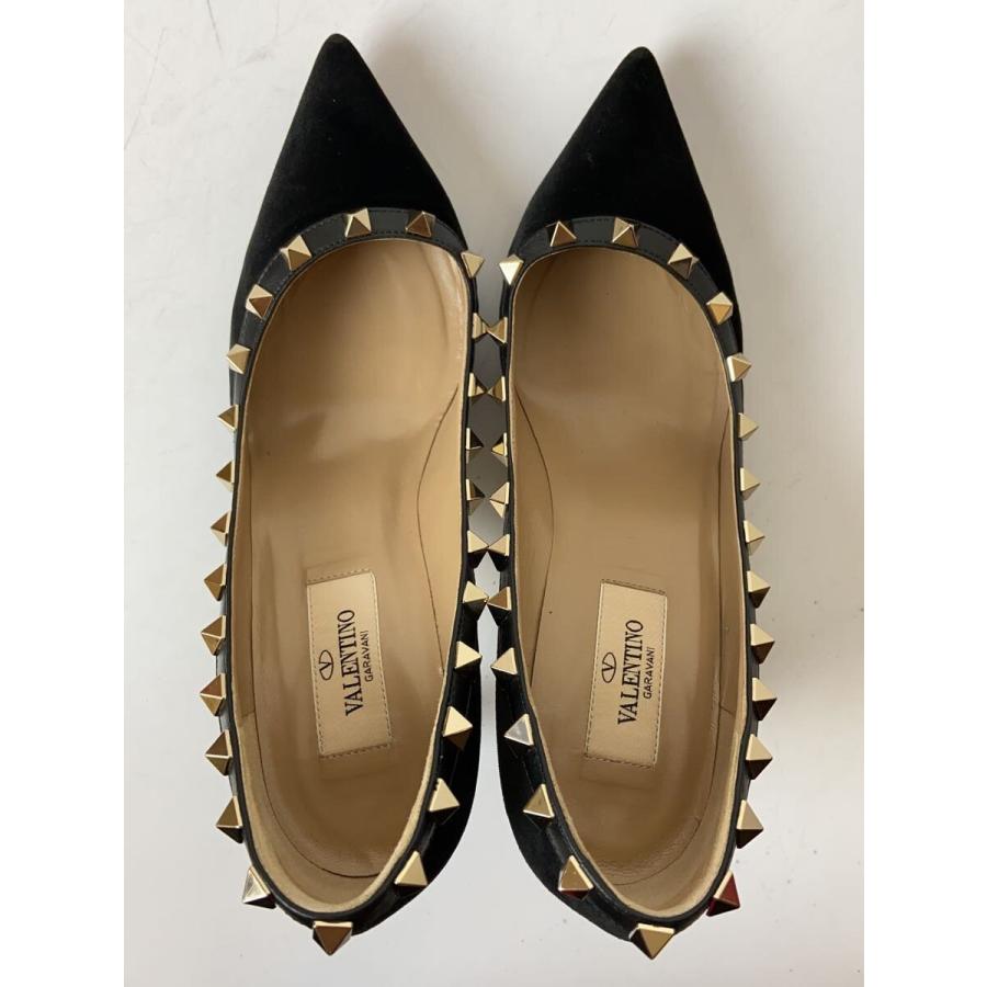 VALENTINO GARAVANI◇パンプス/35.5/BLK : セカンドストリートYahoo!店