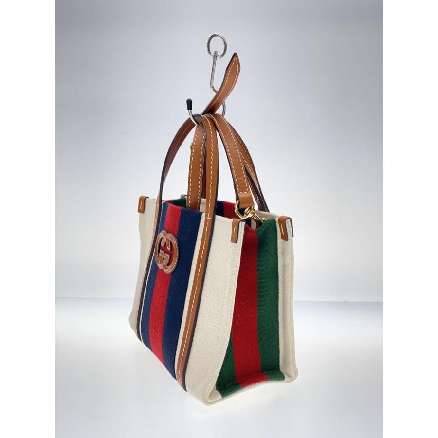 GUCCI◇2WAYバッグ/インターロッキングGミニトート/ショルダーバッグ 