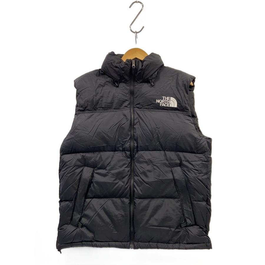 THE NORTH FACE◇NuptseVest/ダウンベスト/XL/ポリエステル/BLK