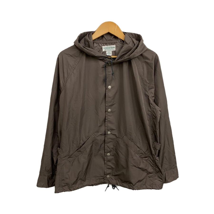 SASSAFRAS◇Gardener Bud Breaker/ナイロンジャケット/S/ナイロン/BRW