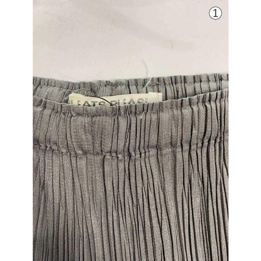 PLEATS PLEASE ISSEY MIYAKE◇ボトム/2/ポリエステル/GRY/無地/PP61