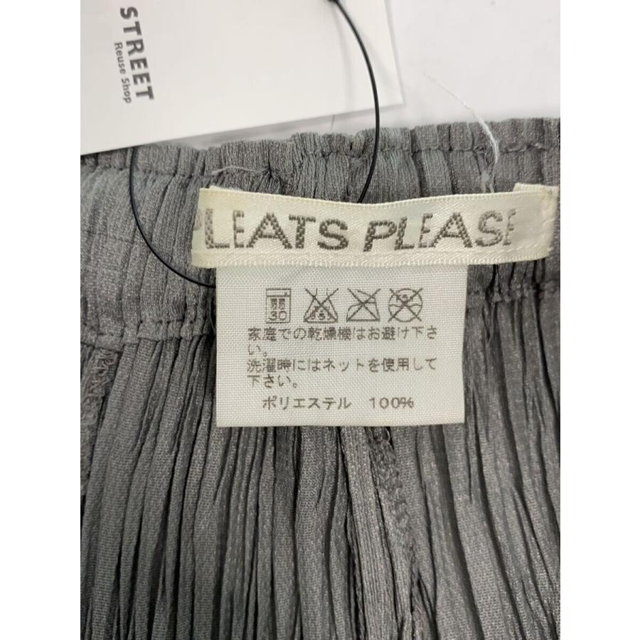 PLEATS PLEASE ISSEY MIYAKE◇ボトム/2/ポリエステル/GRY/無地/PP61