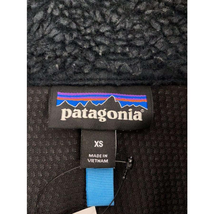 patagonia◇Classic Retro-X Vest/フリースベスト/XS/ポリエステル/BLK 