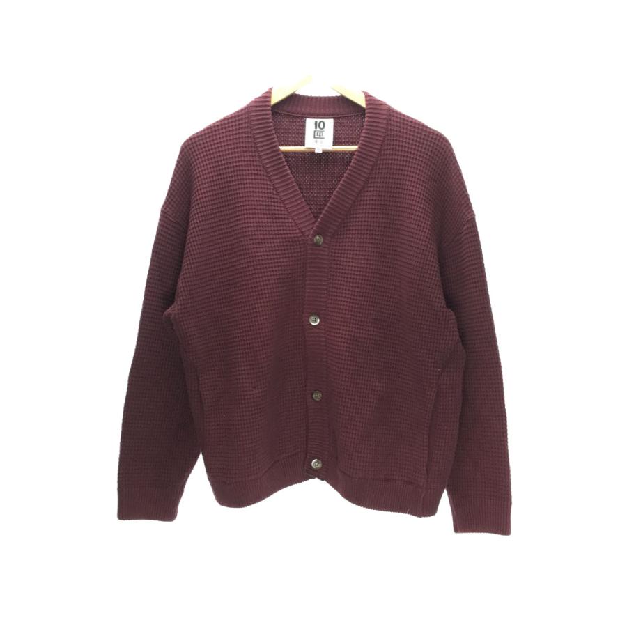 TENBOX◆羽織/10匣/FOOTSIES CARDIGAN/カーディガン/M/コットン/ボルドー/ニット/セーター  :2326751616795:セカンドストリートYahoo!店 - 通販 - Yahoo!ショッピング