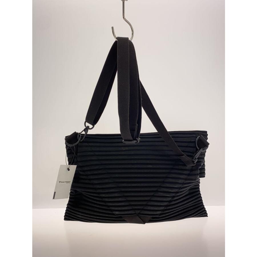 HOMME PLISSE ISSEY MIYAKE◇ショルダーバッグ/--/BLK/HP93AG512 HOMME PLISSE ISSEY MIYAKE◇ショルダーバッグ/--/BLK/HP93AG512