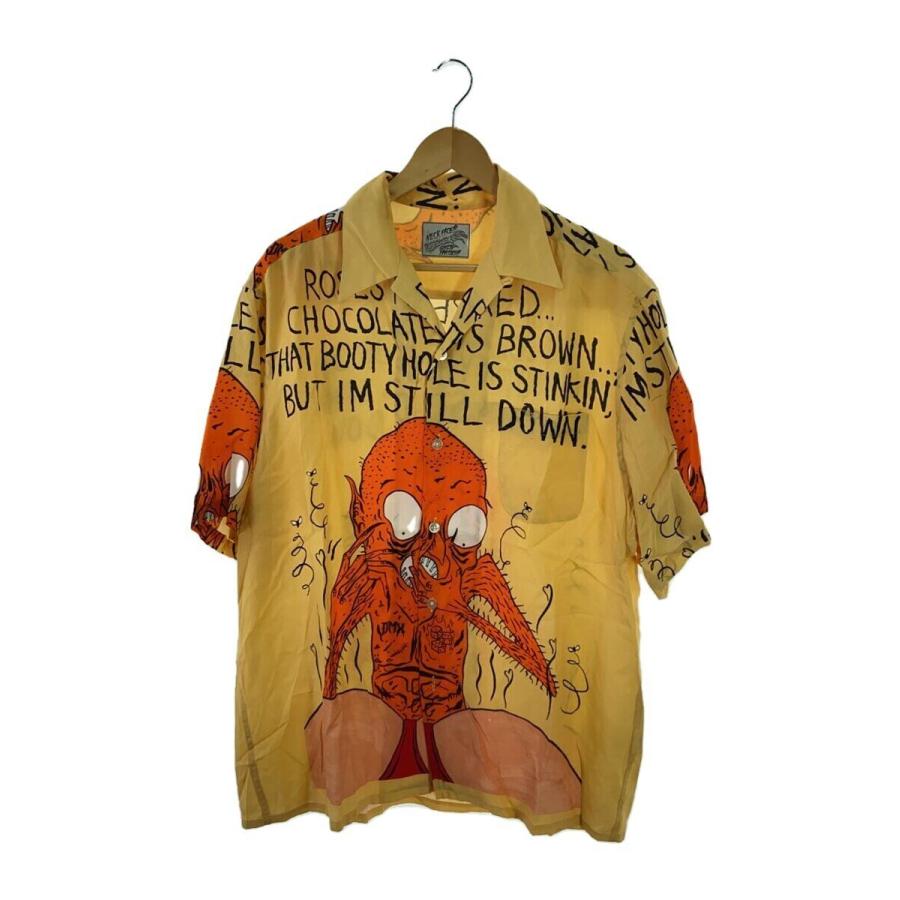WACKO MARIA◇×NECK FACE/HAWAIIAN SHIRT/アロハシャツ/XL/レーヨン 