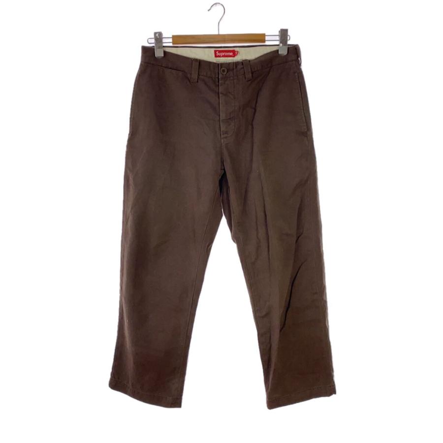 Supreme◇ボトム/30/--/BRW/18ss/Pin Up Chino Pant// : セカンド