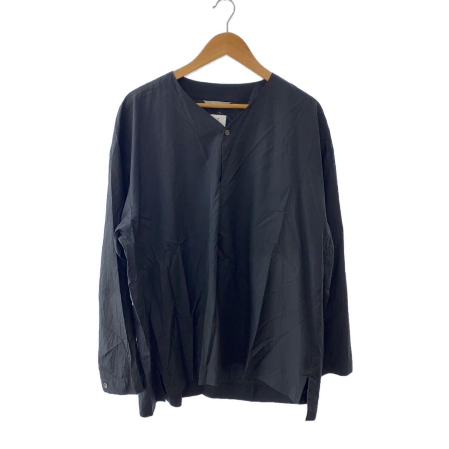 ARTS & SCIENCE◇長袖シャツ/3/コットン/BLK/0231-U6163-0032/黒/ノー 