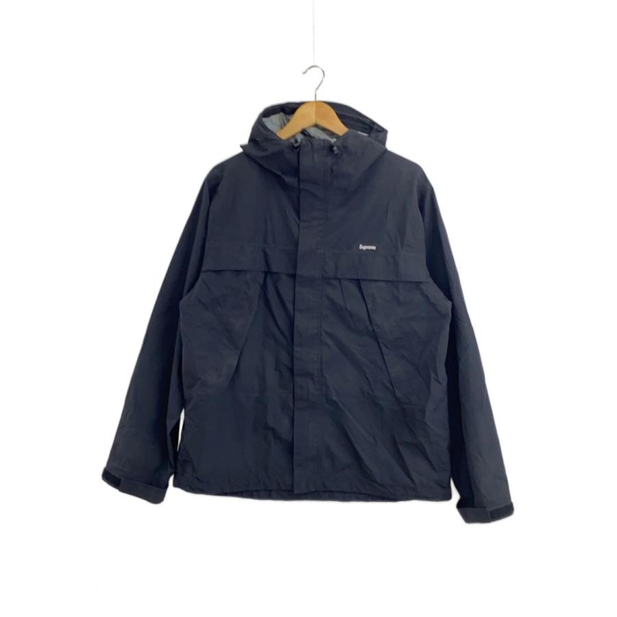 Supreme◇Dog taped Seam Jacket/マウンテンパーカ/M/ナイロン/BLK/黒