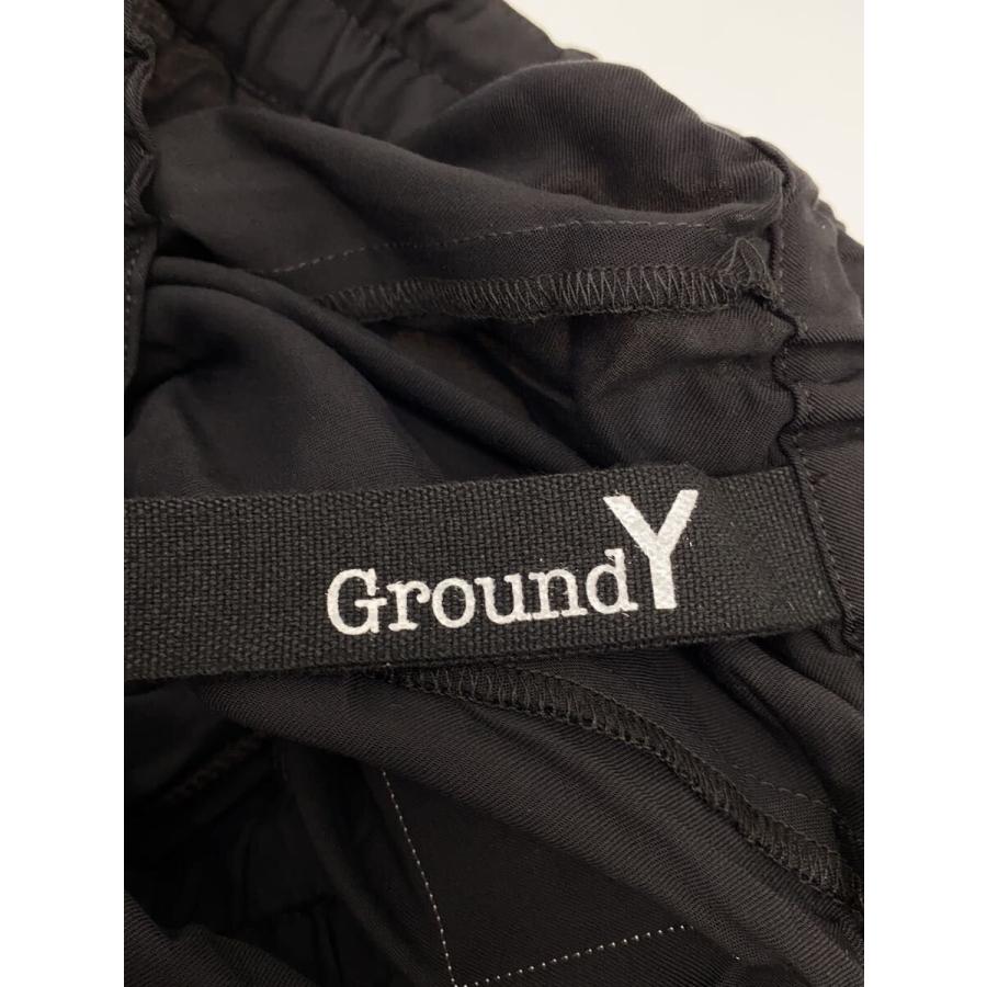 Ground Y◇RAYON TWILL 10PIECES GATHERED SKIRT/ボトム/1/BLK/GP-S02 