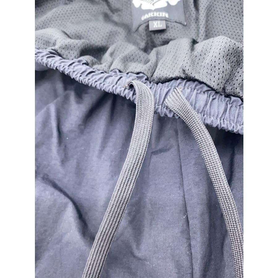 BUDSPOOL◇×GAKKIN/NYLON PANTS/ボトム/XL/ナイロン/BLK/黒/パンツ