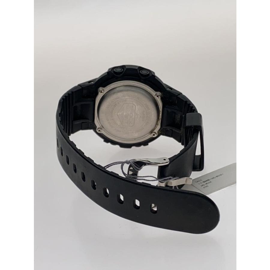 CASIO◇G-SHOCK AWG-M500F-1AJF/ソーラー腕時計/デジアナ/ラバー/BLK 