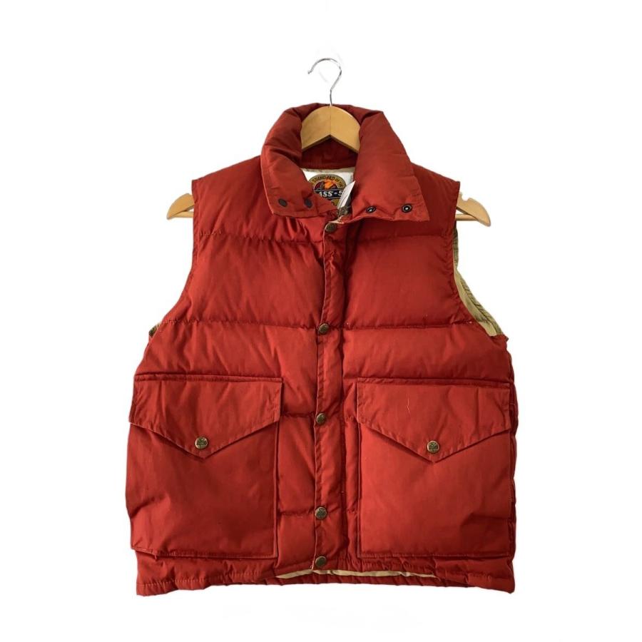 CLASS-5◇スタンドカラーダウンベスト/XS/ポリエステル/RED