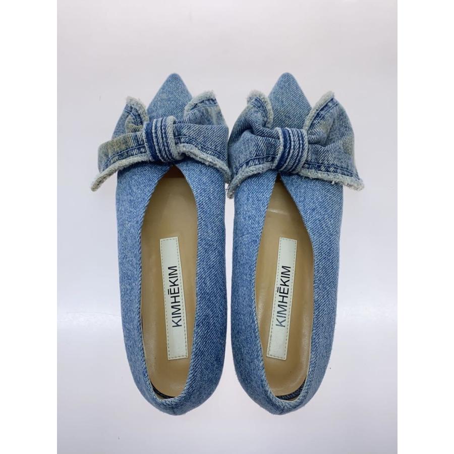 KIMHEKIM◇Monroe Ballerina Flat/ヨゴレ有/パンプス/37/IDG/デニム