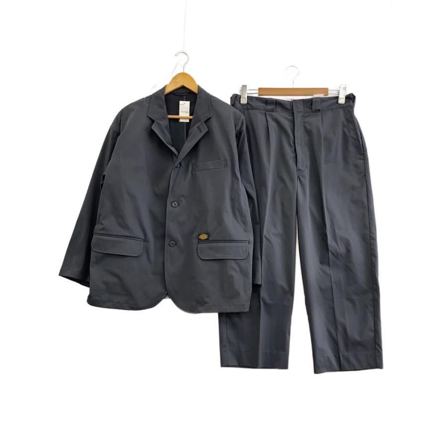 DICKIES◇セットアップスーツ/L/ポリエステル/GRY/251M40BM01