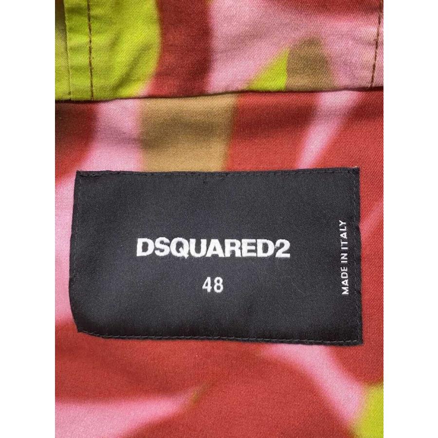 DSQUARED2◇22SS/Military Cargo Parka/コート/48/コットン/RED 