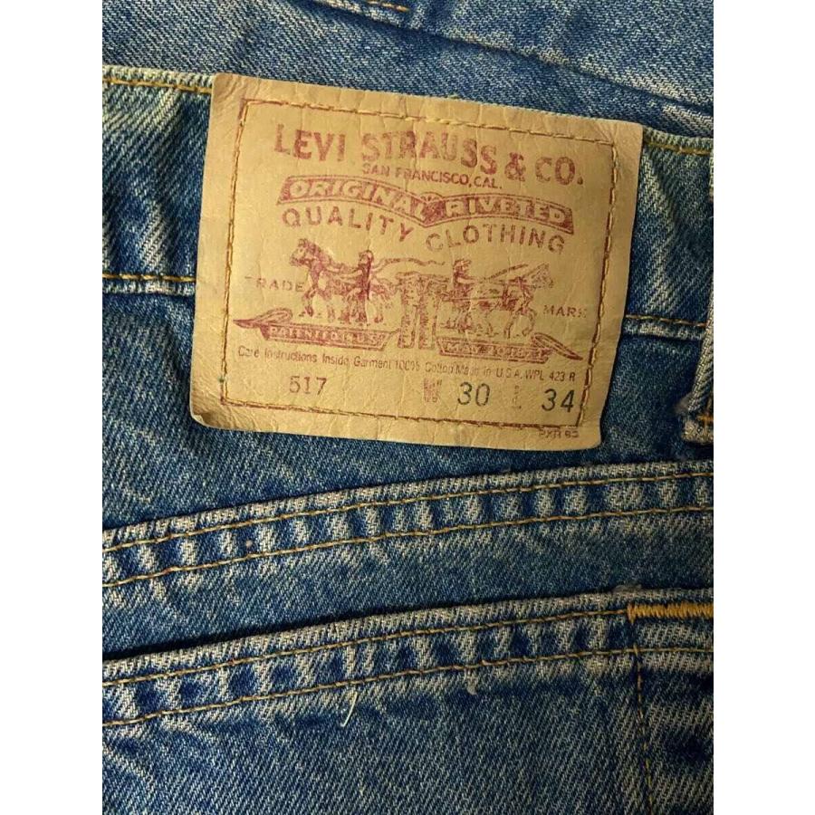 Levi's 517 デッドストック　usa製　80s Levi's◇ボトム/30/デニム/IDG/517/80s/デットストック Levi's