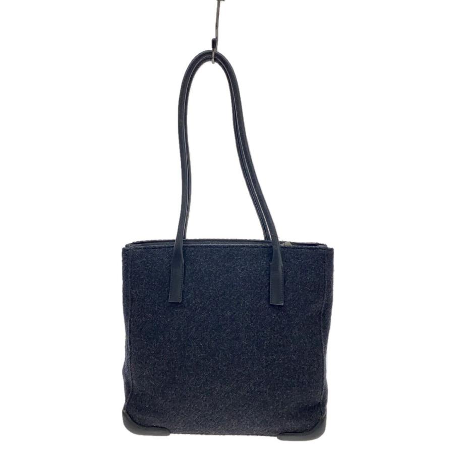 PRADA◇ツイードトートバッグ/ウール/GRY : セカンドストリートYahoo 