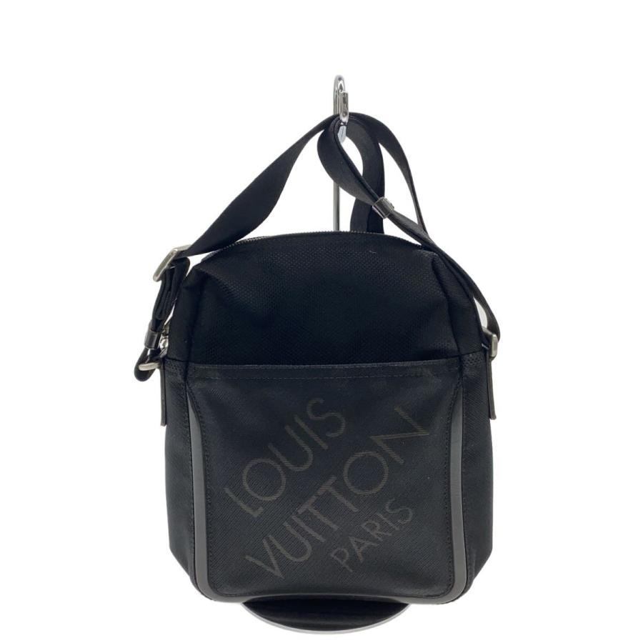 LOUIS VUITTON◇シタダンNM_ダミエ・ジェアン/ナイロン/BLK : セカンド