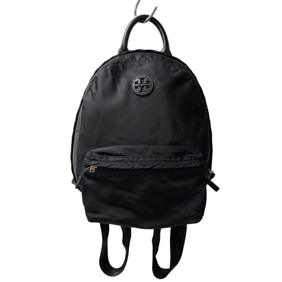 TORY BURCH◇リュック/ナイロン/BLK : セカンドストリートYahoo!店