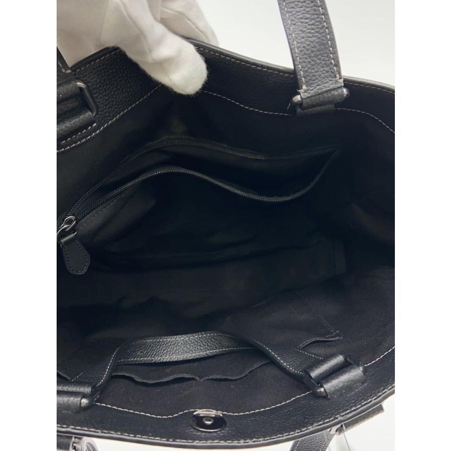 COACH◇ハドソン ダブル ハンドル トート シグネチャー キャンバス/BLK