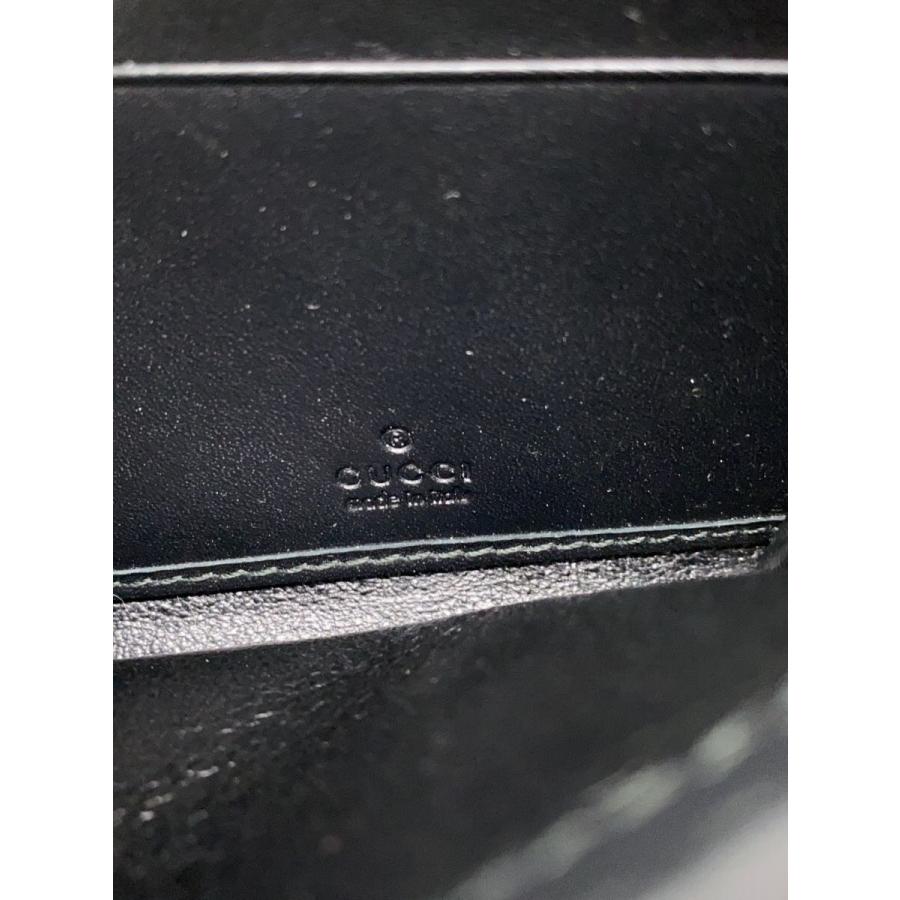GUCCI◇パイソン柄 バイカラーウォレット 長財布/レザー/BLKxYLW