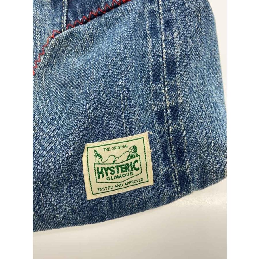 HYSTERIC GLAMOUR デニム ショルダーバッグ HYSTERIC GLAMOUR◇スタッズデニム ショルダーバッグ/IDG// : セカンド