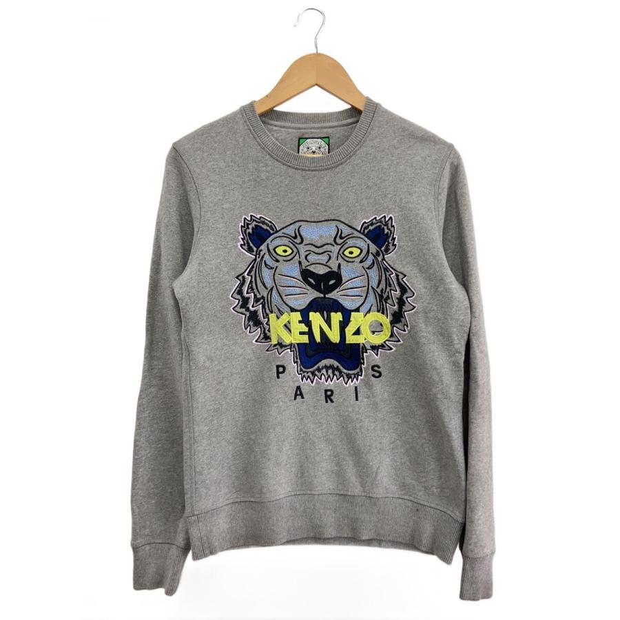 KENZO◇タイガー刺繍スウェット/S/GRY/F465SW0014XI// : セカンド